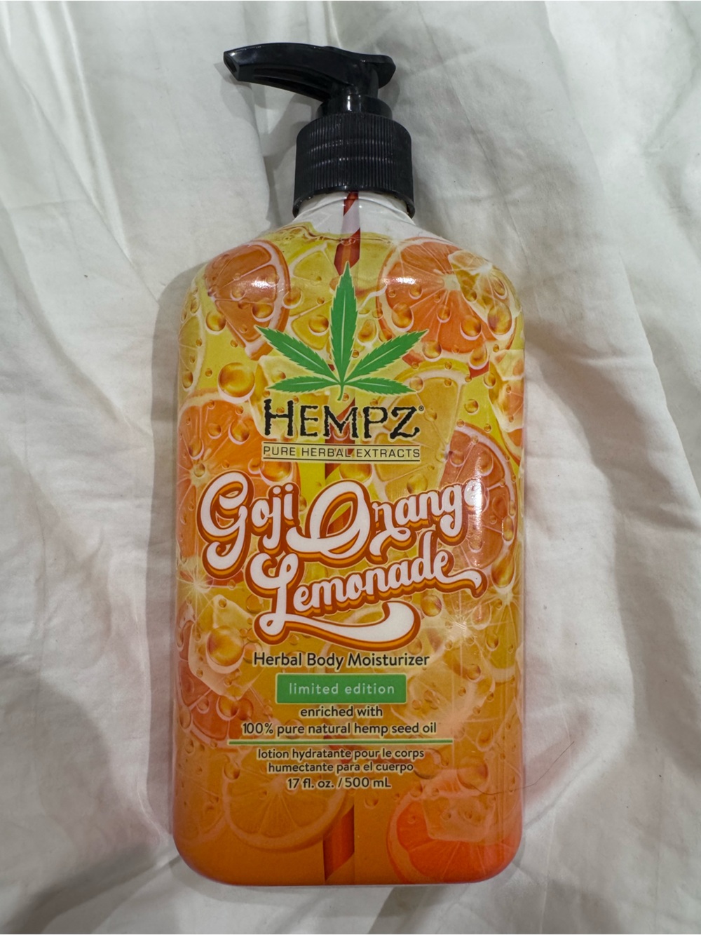 Hempz Goji Orange Lemonade Body Moisturizer